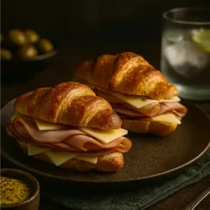 Croissant Ham and Cheese
