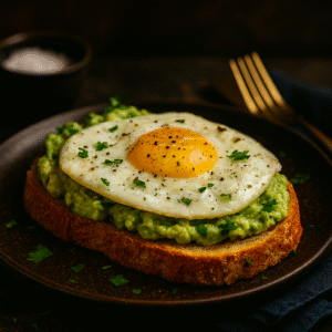 Avocado and Egg Toast